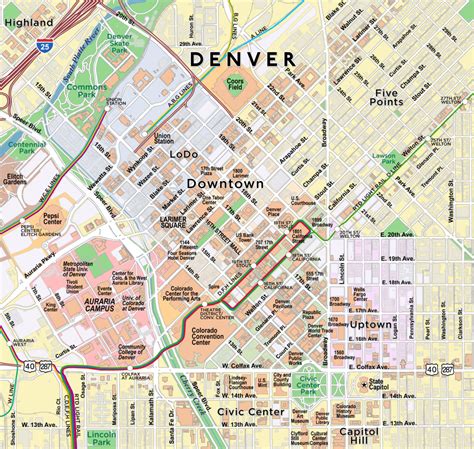 Map: How much of Denver's city center is parking lots?